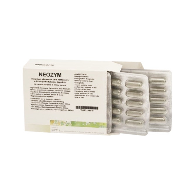 Oti Neozym Integratore Digestivo 60 Capsule