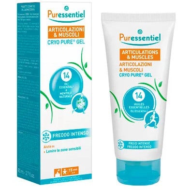 Puressentiel Pure Cryo Gel per Dolori Articolari e Muscolari 80 Ml