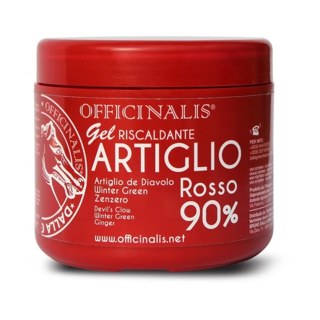 Officinalis Artiglio Rosso 90% Gel Riscaldante Per Cavalli 500ml