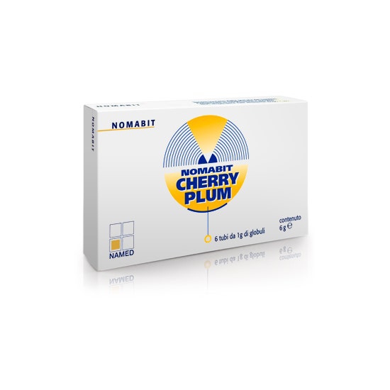 Nomabit Cherry Plum Globuli Fiori Di Bach 6 Tubi 6 g