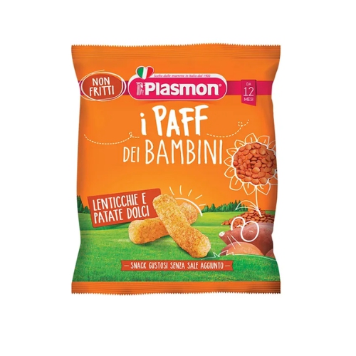 Plasmon Paff Dei Bambini Lenticchie E patate Dolci 15g