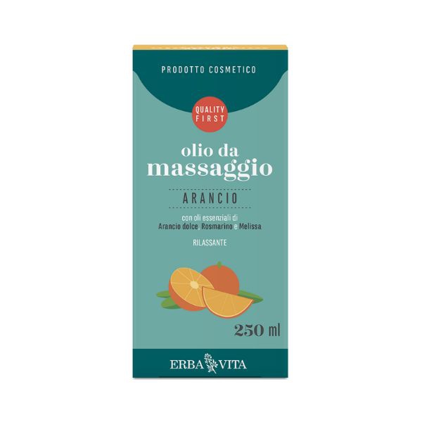 Erba Vita Olio da Massaggio Arancio Rilassante 250 ml