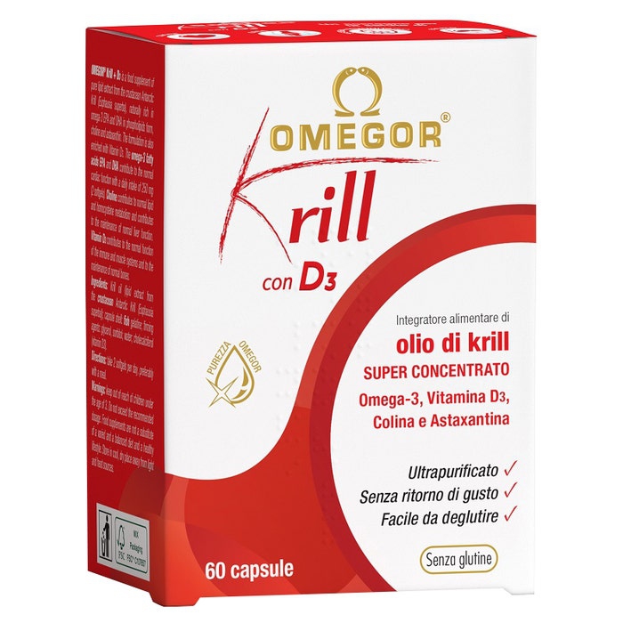 Omegor Krill D3 60 Capsule