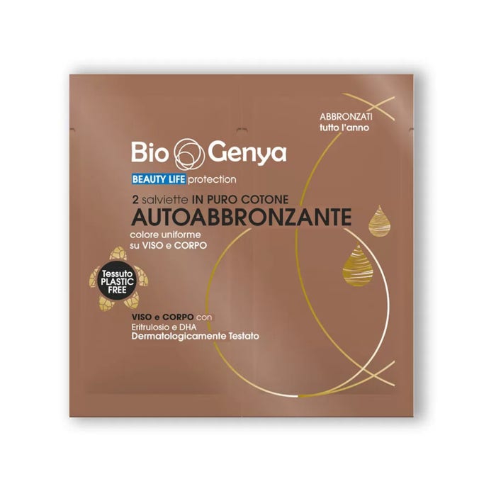 Biogenya Salviette Autoabbronzanti 2 Pezzi
