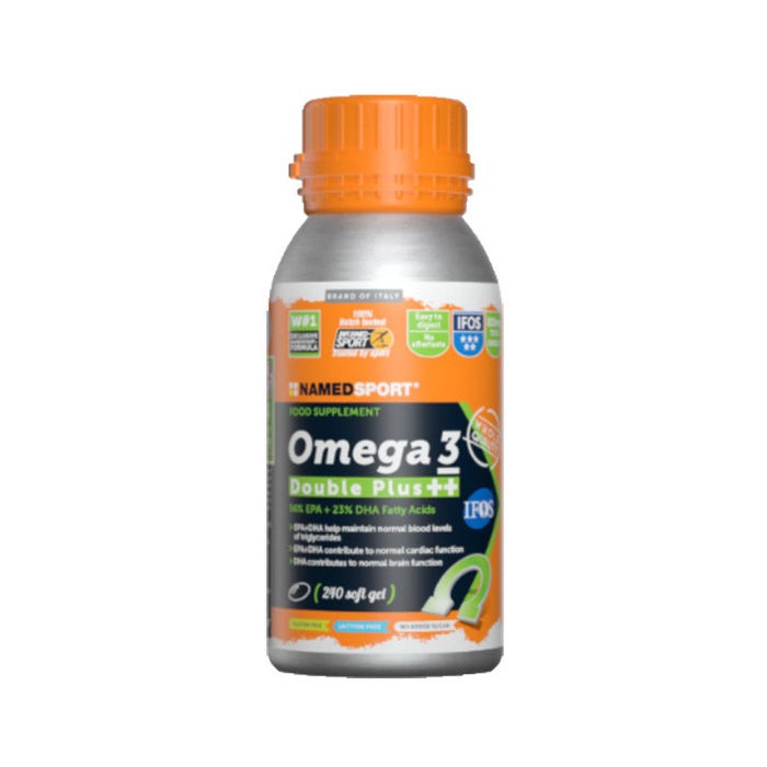 Named Sport Omega3 Double Plus Integratore di Acidi Grassi 240 Capsule