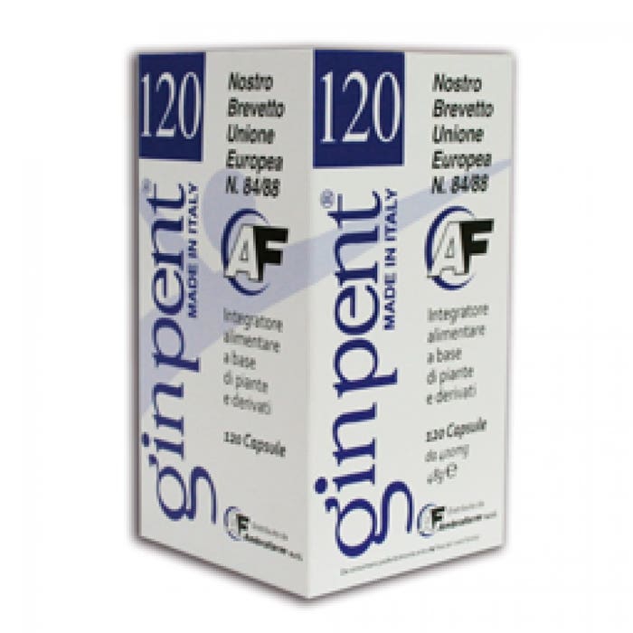 Ginpent Integratore Estratti Vegetali 120 Capsule 400 mg