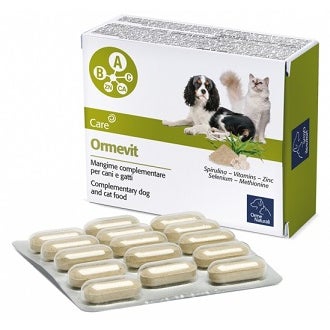 Ormevit Mangime Complementare Per Cani E Gatti 60 Compresse