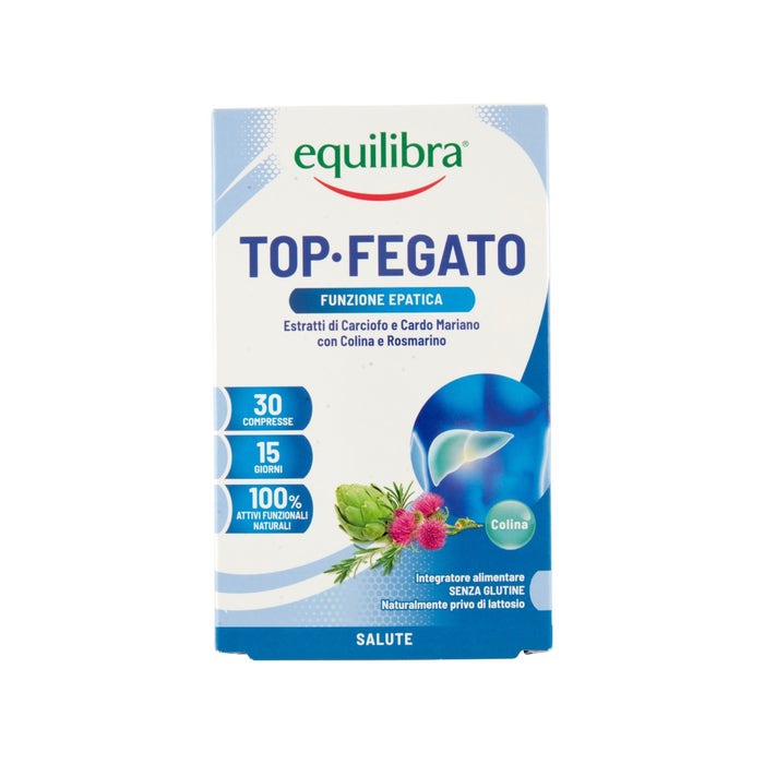 Equilibra Top Fegato Integratore Funzione Epatica 30 Compresse