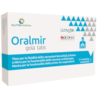 Oralmir Gola Tabs 20 Tavolette Masticabili