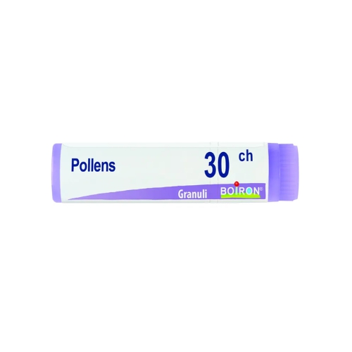  Globuli omeopatici Pollens 30CH indicati per il trattamento di allergie stagionali, prodotto Boiron