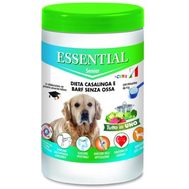 Essential Cane Senior Integratore Completo 650g