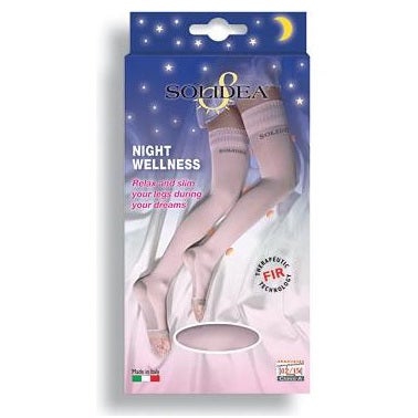 Solidea Night Wellness Calze Compressive Colore Nero Taglia 3 ML