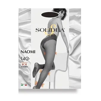 Solidea Naomi 140 DEN Collant Compressivo Modellante Colore Nero Taglia 4 XL