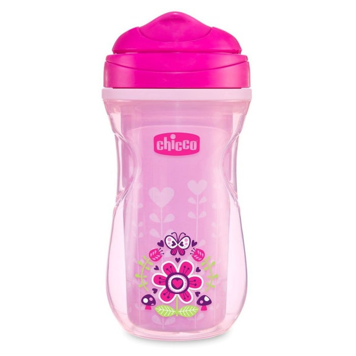 Chicco Tazza Active Colore Rosa Per Bambini 14 Mesi+ 266ml