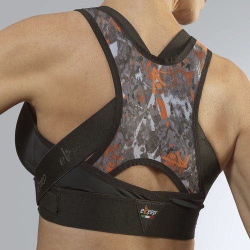Reggiseno Posturale Sportivo Ekeep B2 Active Bra Taglia 5 Nero