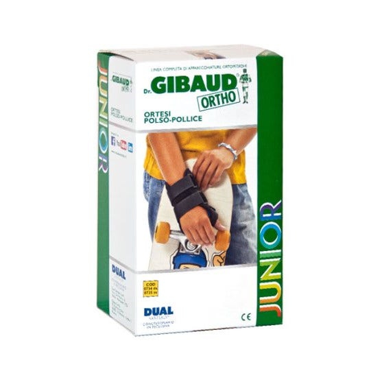 Dr. Gibaud Ortho Junior Ortesi Polso Pollice Destro Taglia Unica