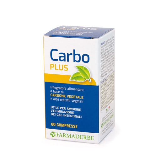 Farmaderbe Carbo Plus Integratore Digestivo 60 Compresse