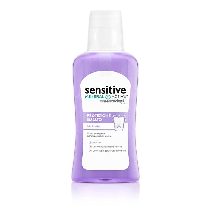 Mentadent Collutorio Sensitive Mineral Active Protezione Smalto 300ml