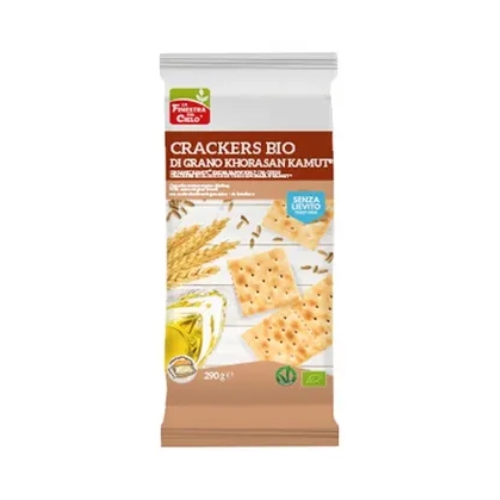 La Finestra sul Cielo Crackers di Kamut Senza Lievito Bio 290 g