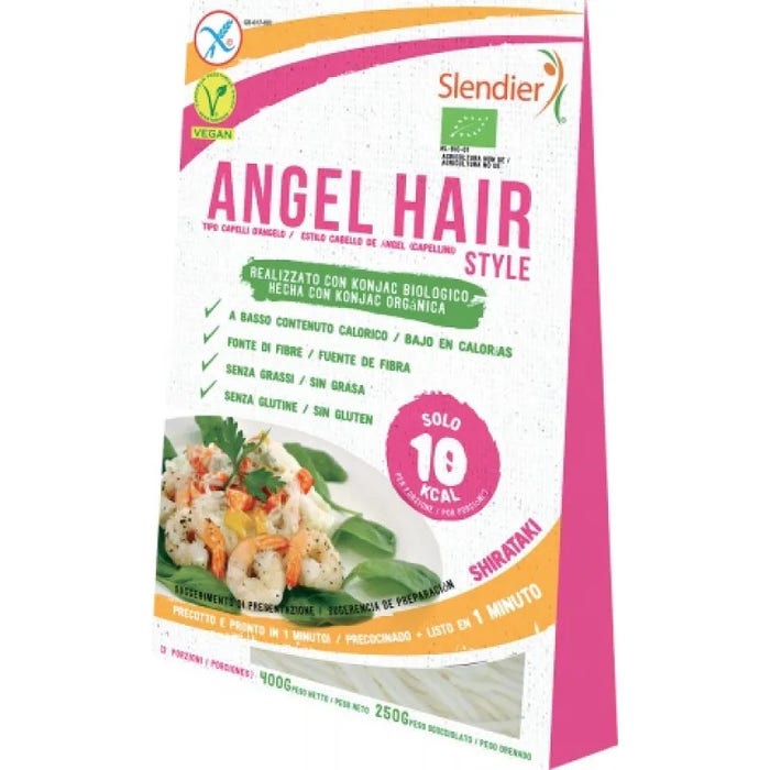 Slendier Shirataki Capelli D'Angelo Bio 250g
