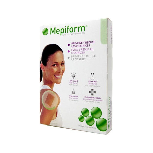 Mepiform Medicazioni Cicatrici 4x30 cm 5 Pezzi