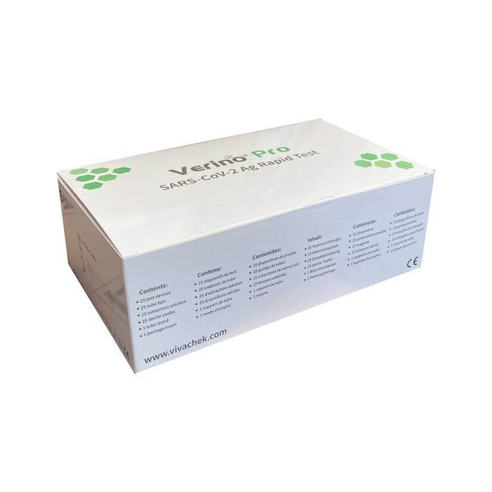 Verinopro Test Rapido Covid-19 Sar Cov 2 Ag Autodiagnostico Uso Professionale 25