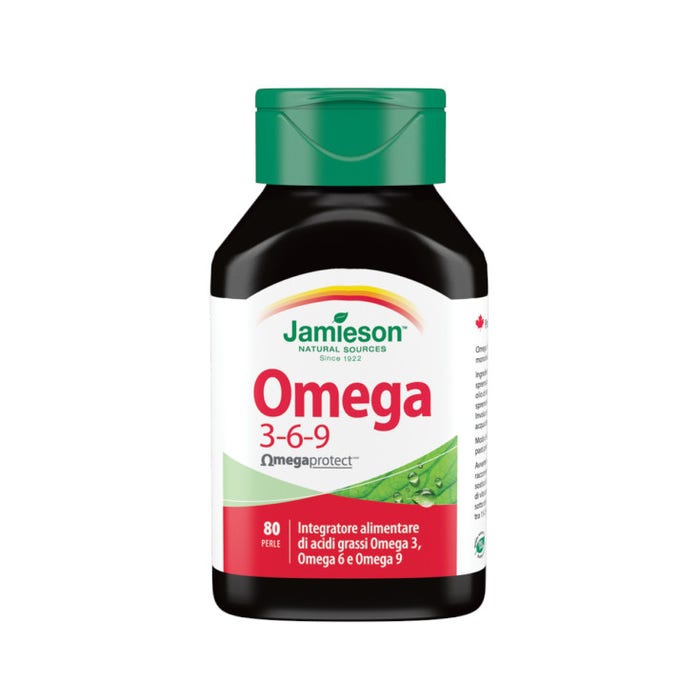 Jamieson Omega 3-6-9 Integratore 80 Perle