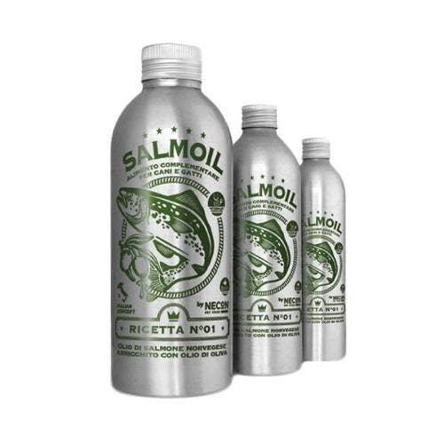 Necon New Wellness Alimento Complementare Salmoil Ricetta 1 Cani/Gatti 250ml