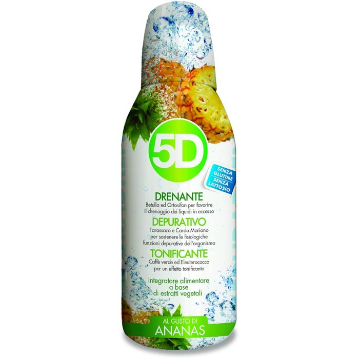 5D Depuradren Ananas Integratore Depurativo Drenante 500 ml