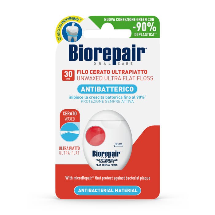 Biorepair Filo Interdentale Non Cerato Ultrapiatto