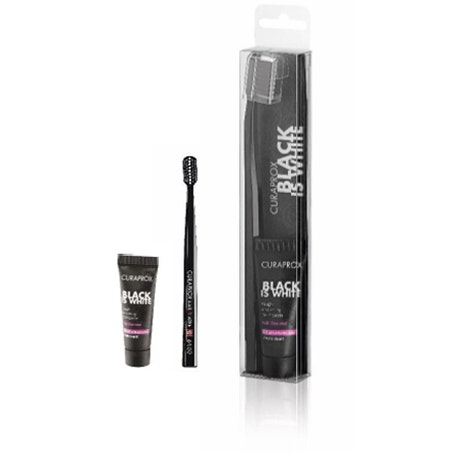 Curaprox Dentifricio Sbiancante 10ml + 1 Spazzolino