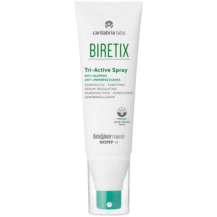 Biretix Triactive Spray Esfoliante Idratante Pelle Acneica 100 ml