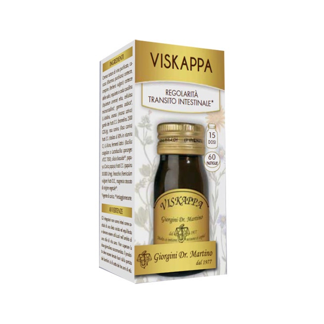 Dr. Giorgini Viskappa Integratore Per Il Transito Intestinale 60 Capsule
