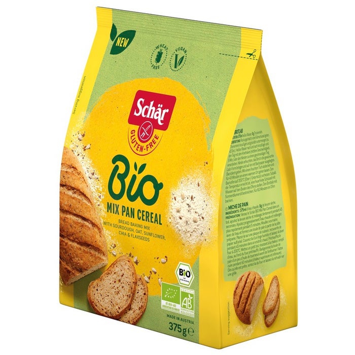 Schar Bio Mix Pan Cereal Preparato Per Pane Bio 375g