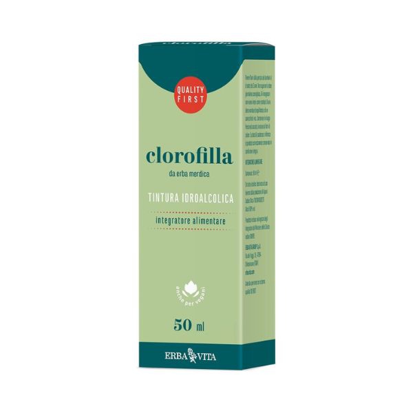 Erba Vita Clorofilla Tintura Idroalcolica Circolazione Sanguigna 50 ml