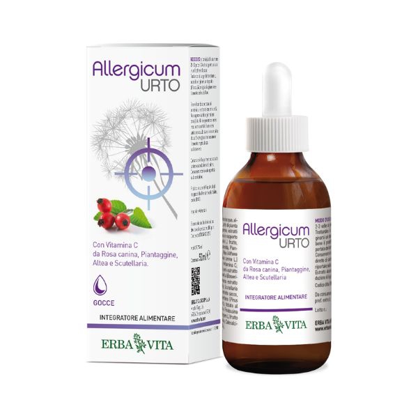 Erba Vita Allergicum Urto Gocce Integratore Sistema Immunitario 50 ml