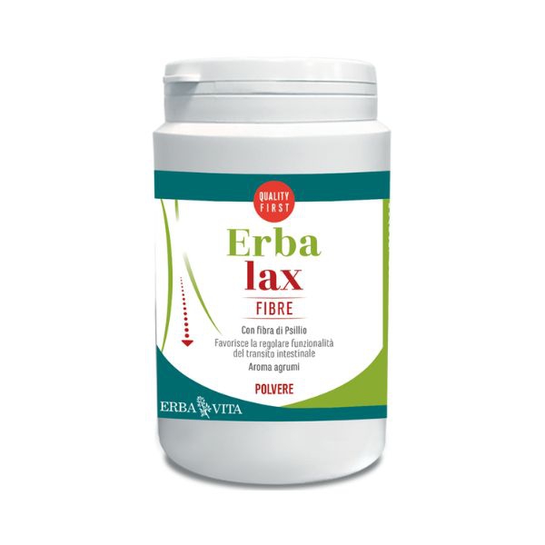 Erba Vita Erbalax Fibre Integratore per il Benessere Intestinale Polvere 150 g