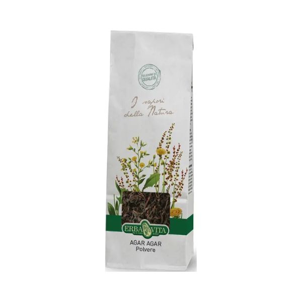 Erba Vita Agar Agar Integratore per il Transito Intestinale Polvere 100 g