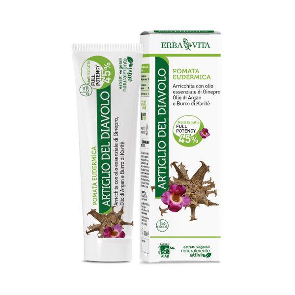 Erba Vita Pomata Eudermica Artiglio del Diavolo Lenitiva 50 ml