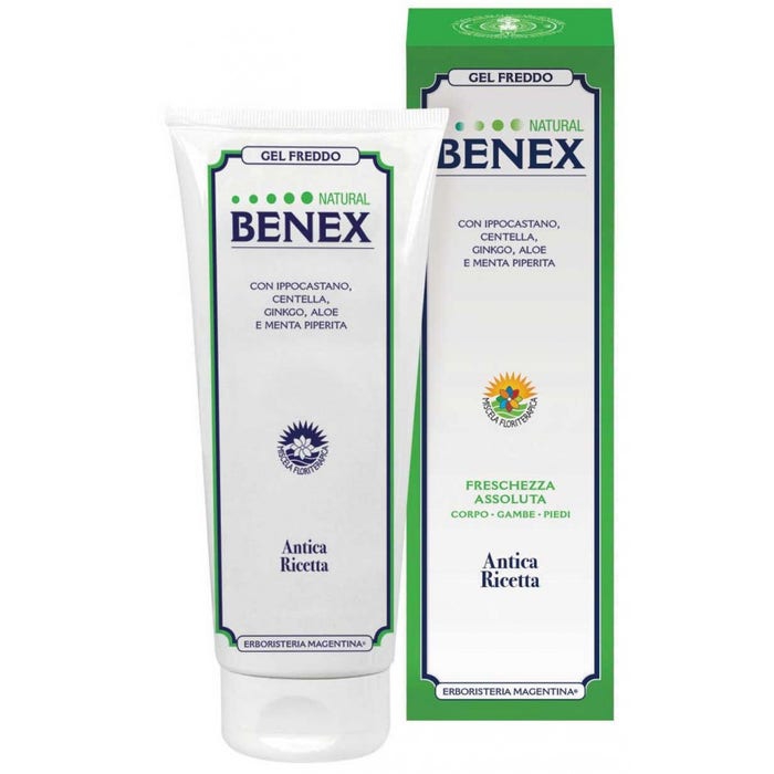Erboristeria Magentina Benex Gel Freddo Gambe Stanche Gonfie 200 ml