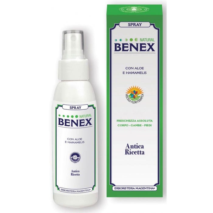Erboristeria Magentina Benex Spray Corpo Detergente Rinfrescante 100 ml
