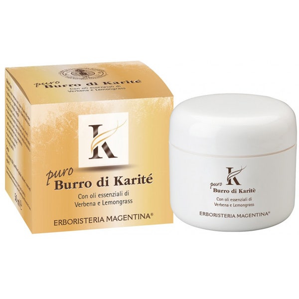 Erboristeria Magentina Burro Karité Puro Biologico 50 ml