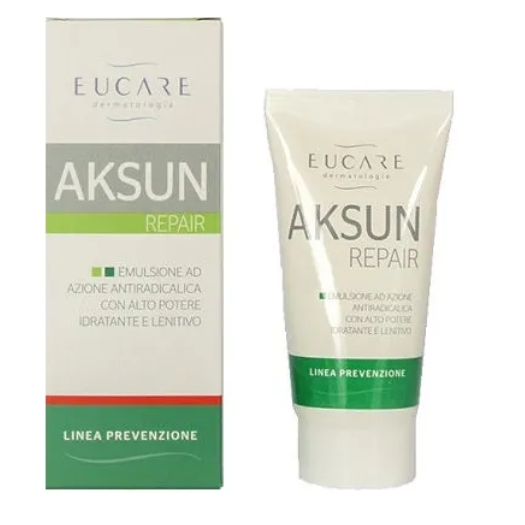 Aksun Repair Crema Emolliente Riparazione Danni Solari 50 ml