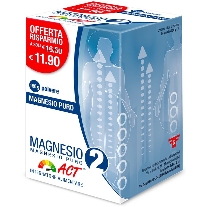 Magnesio 2 Act Magensio Puro 150g