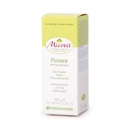 Farmaderbe Micovit Polvere Talco Oli Essenziali Per La Pelle 100 g