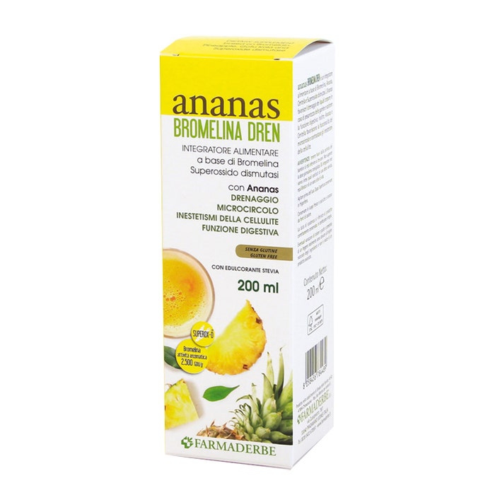 Farmaderbe Ananas Bromelina Dren 200ml