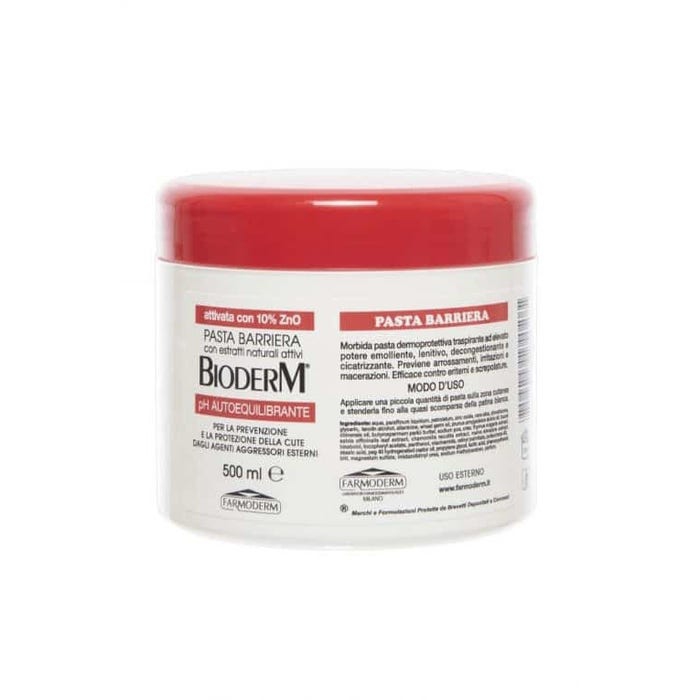Bioderm Pasta Barriera Traspirante Con Zinco 500ml