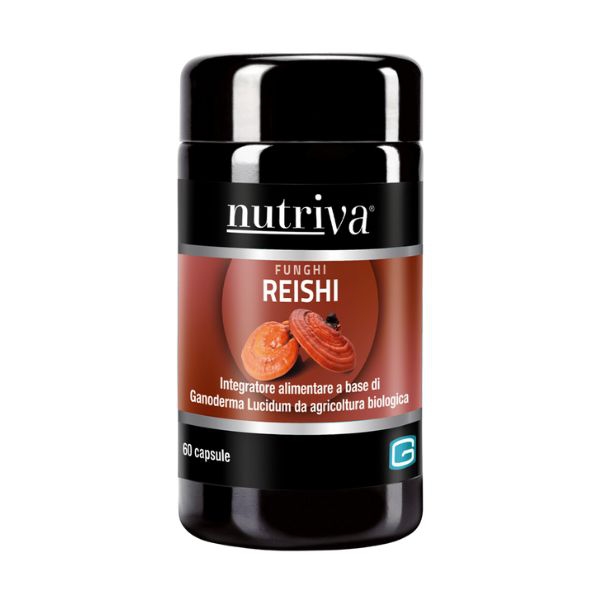 Nutriva Reishi Integratore Difese Immunitarie 60 Capsule Vegetali