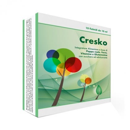 Cresko Integratore Metabolismo Energetico 10 Fiale da 10ml