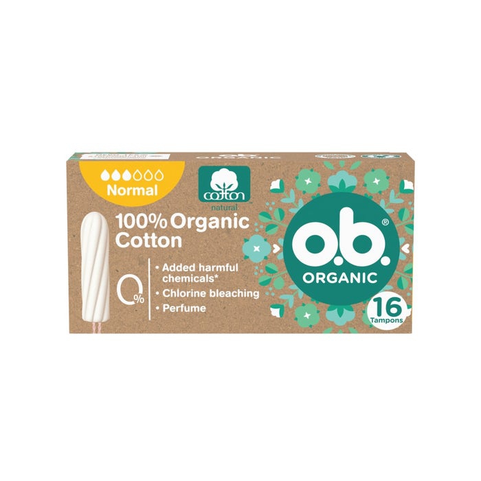Ob Pro Comfort Organic Normal 16 Tamponi
